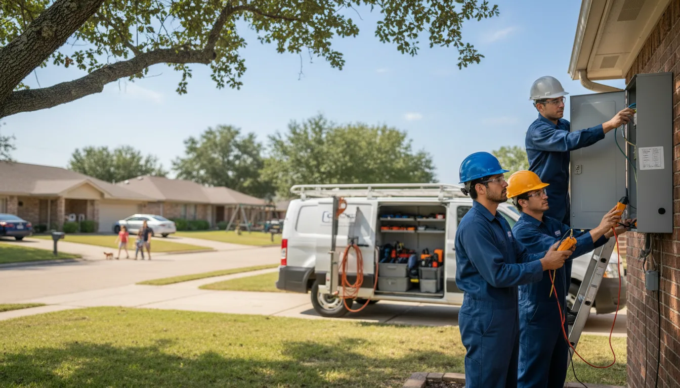 Certified electrician providing emergency electrical services in Laredo, MO
